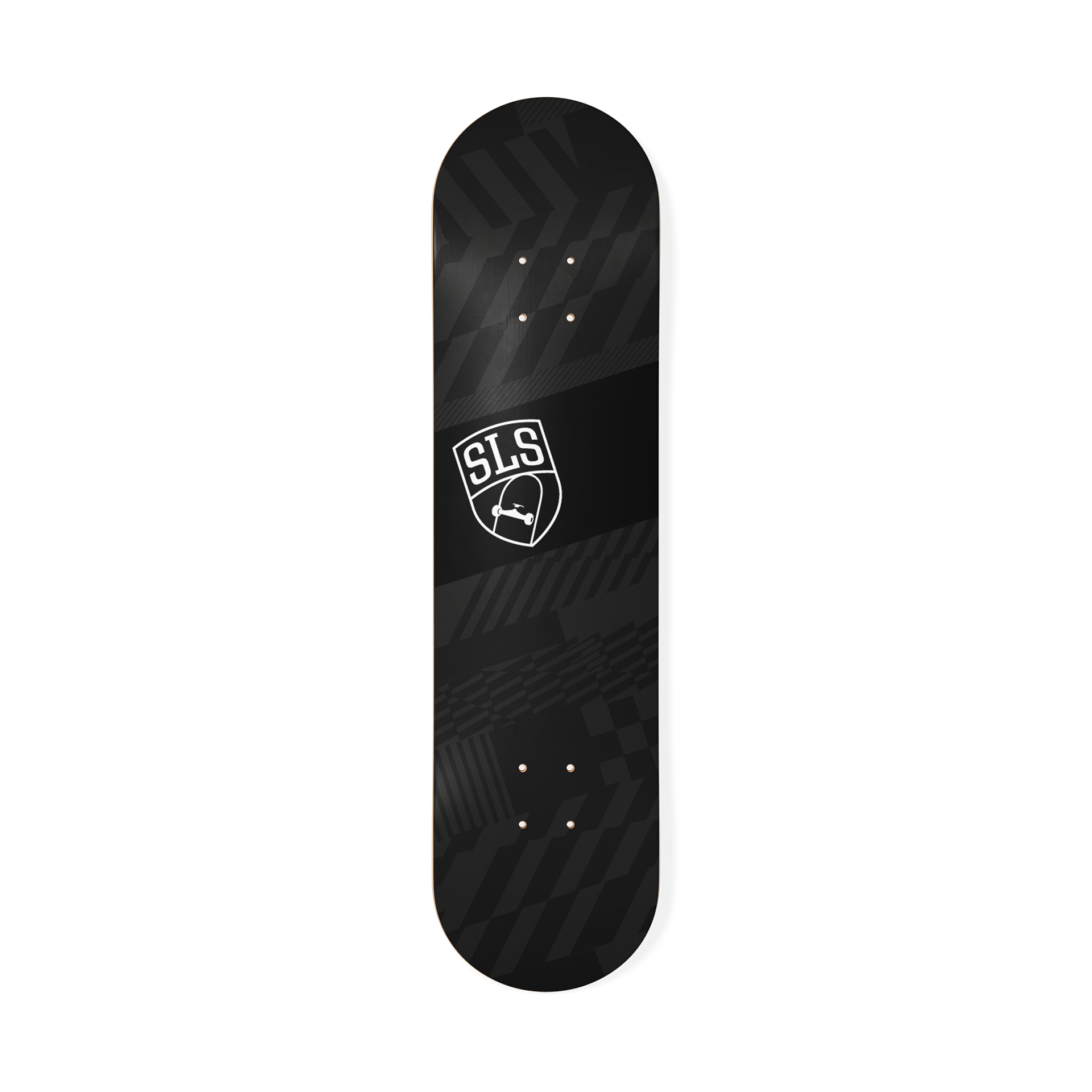SLS Black and Grey 8.25 skate deck - Street League Skateboarding