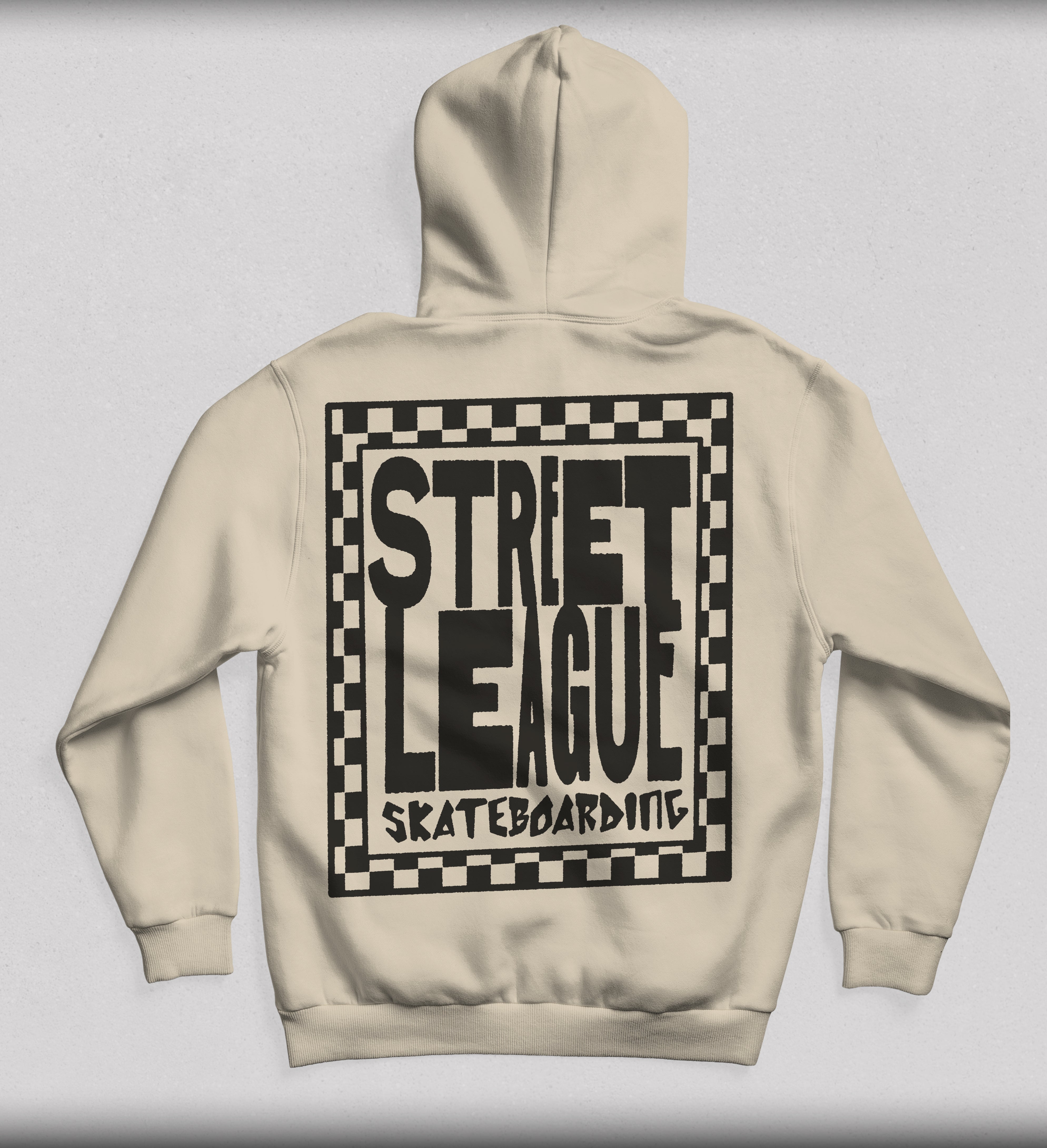 SLS Checkered Hoodie - Street League Skateboarding Sweatshirt