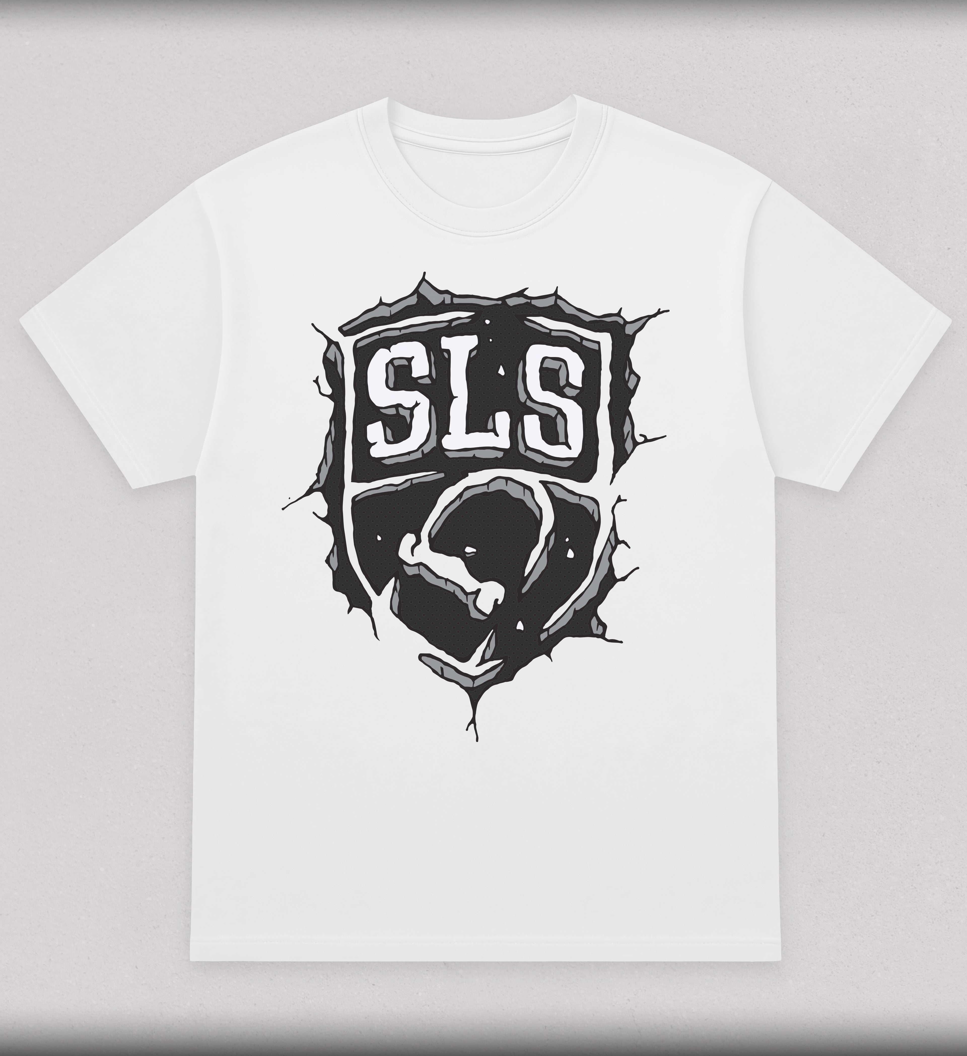 SLS x Joshua Vides Concrete tee - Street League Skateboarding collaboration