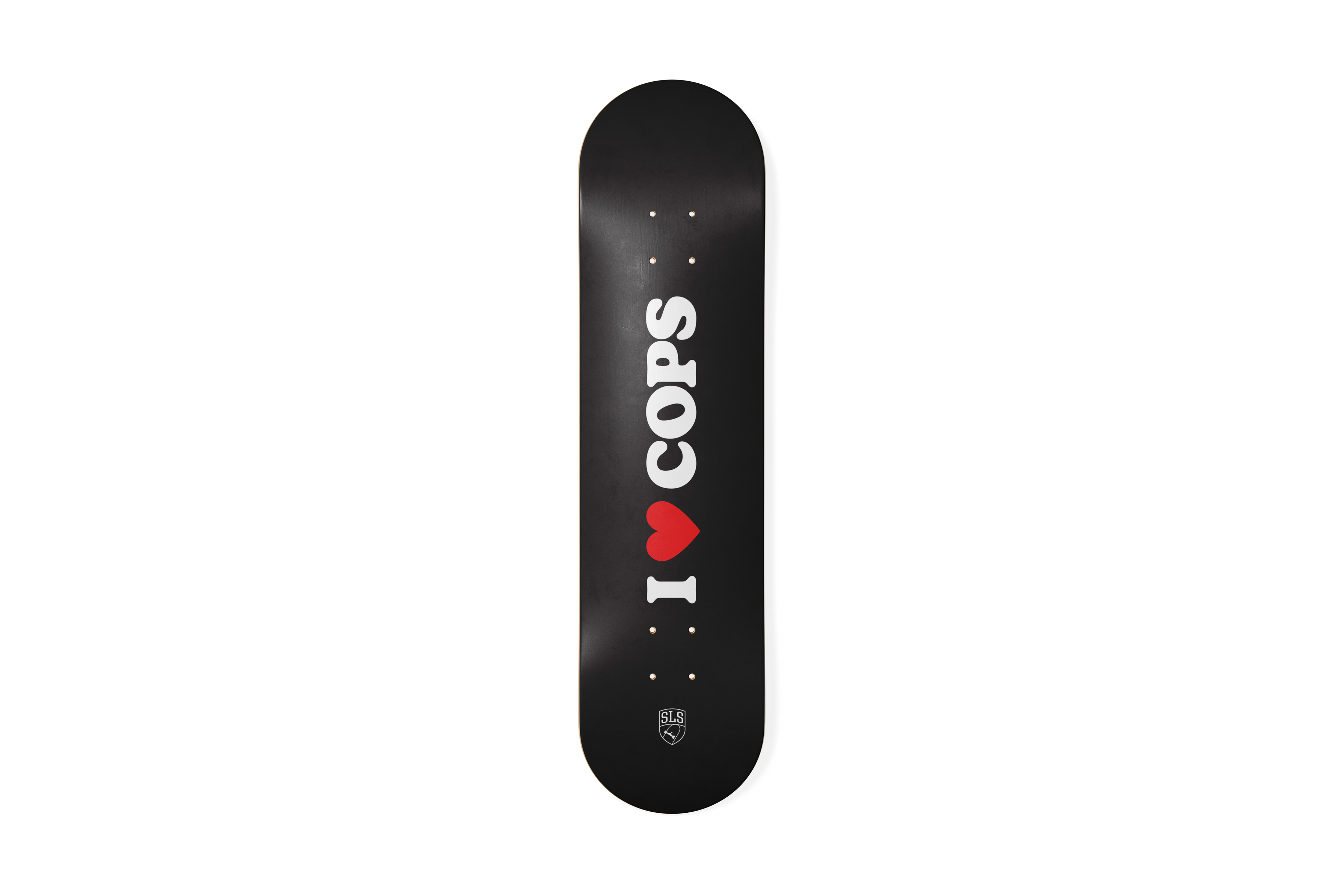 SLS I Heart Cops 8.25 skate deck - Street League Skateboarding