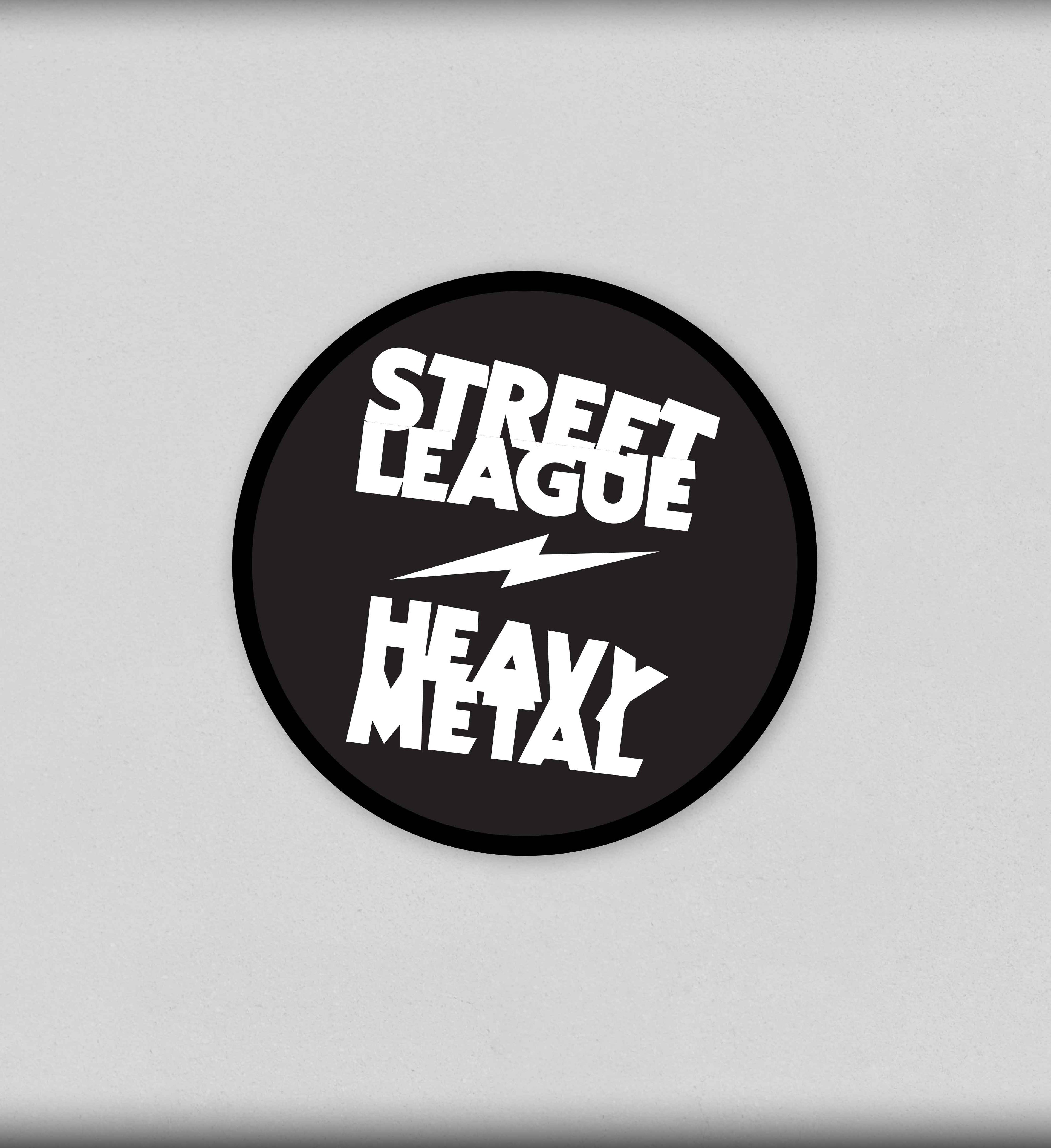 SLS x Heavy Metal embroidered patch - Street League Skateboarding
