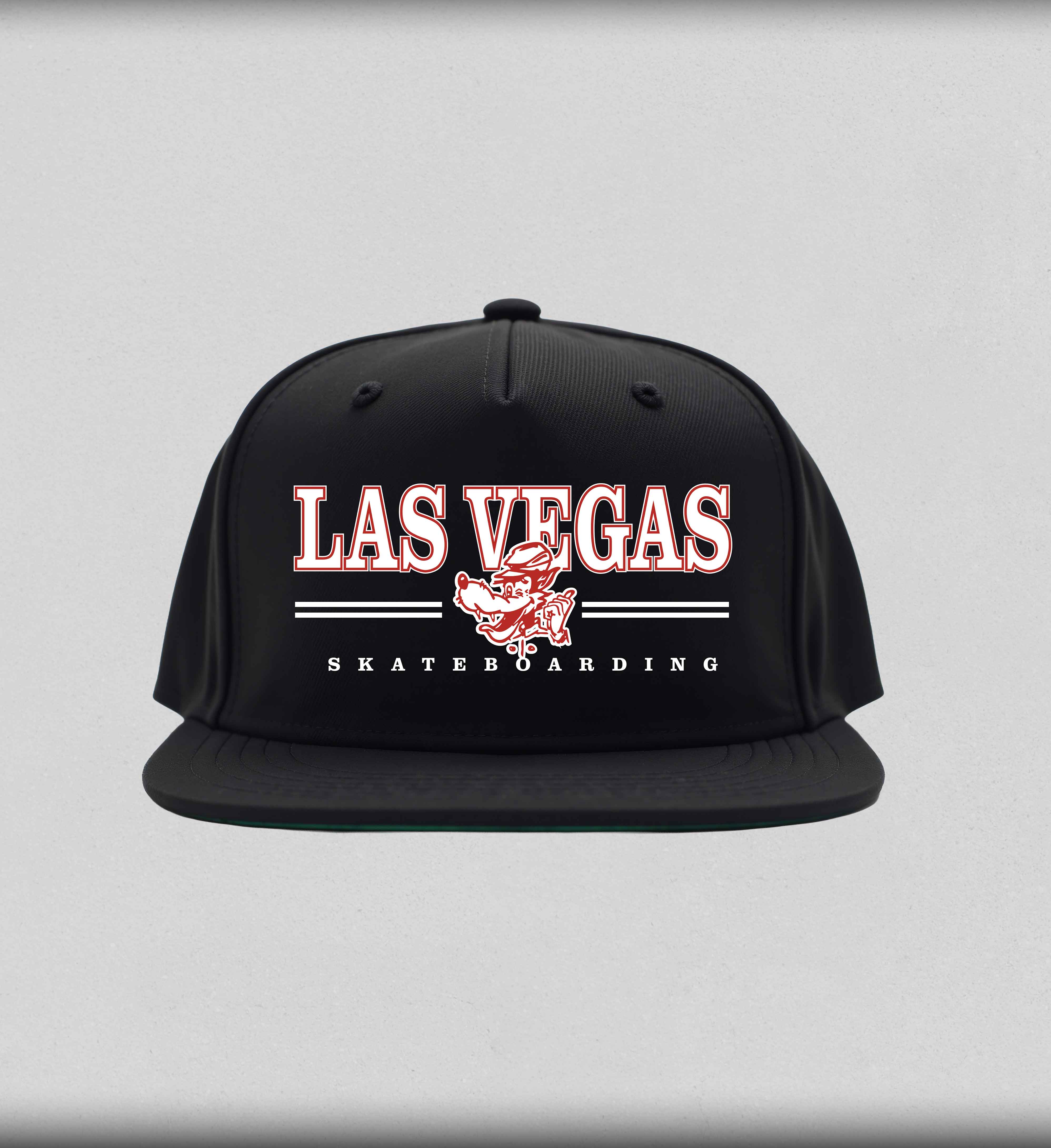 SLS Las Vegas Skateboarding snapback hat black - Street League Skateboarding