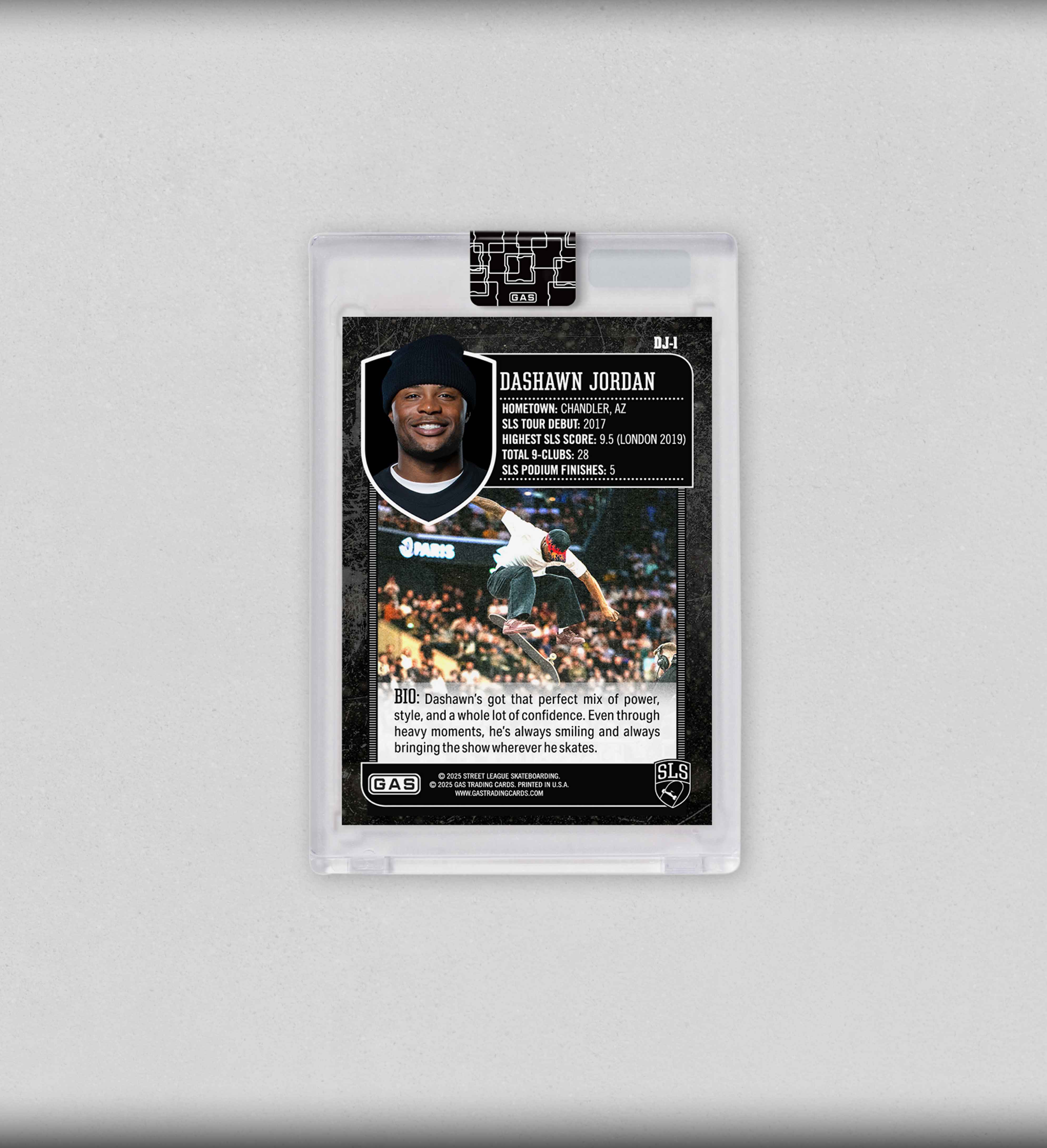 SLS x GAS Dashawn Jordan Trading Card