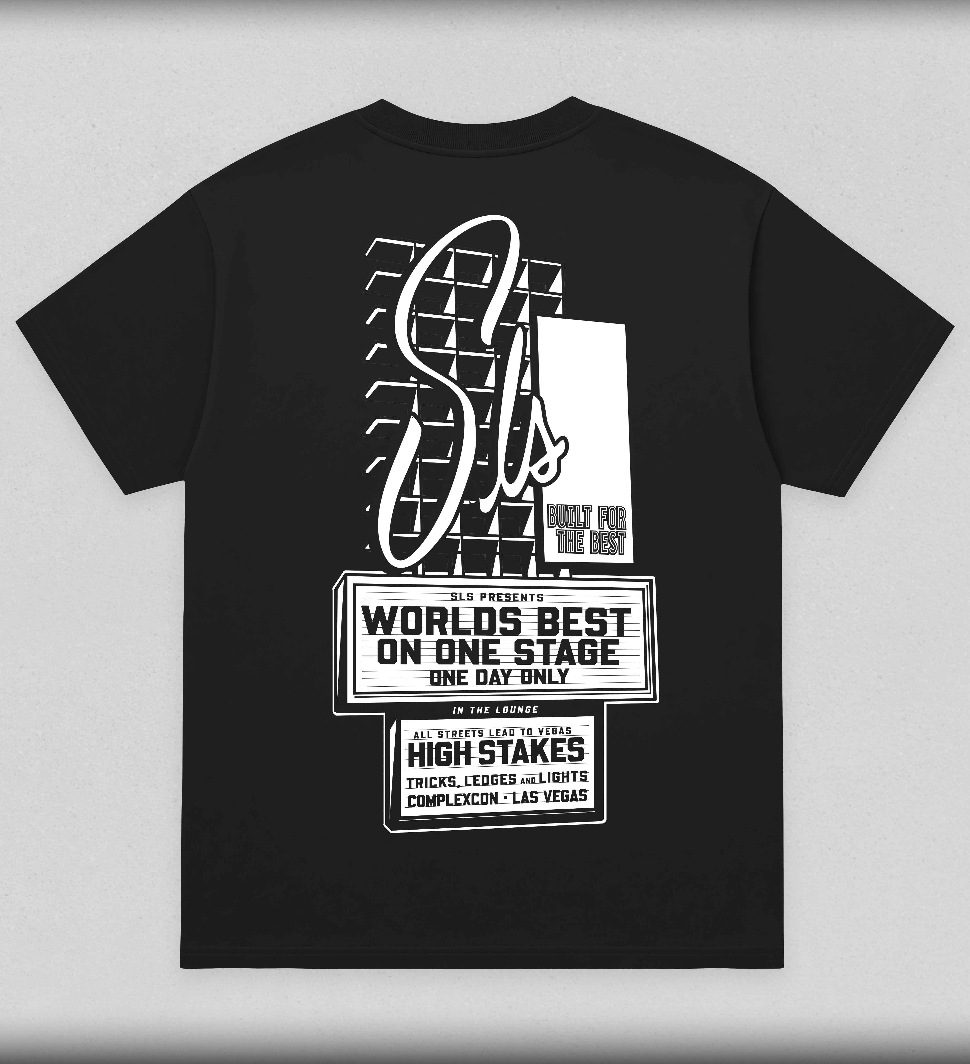 SLS Sands graphic tee - Street League Skateboarding Las Vegas