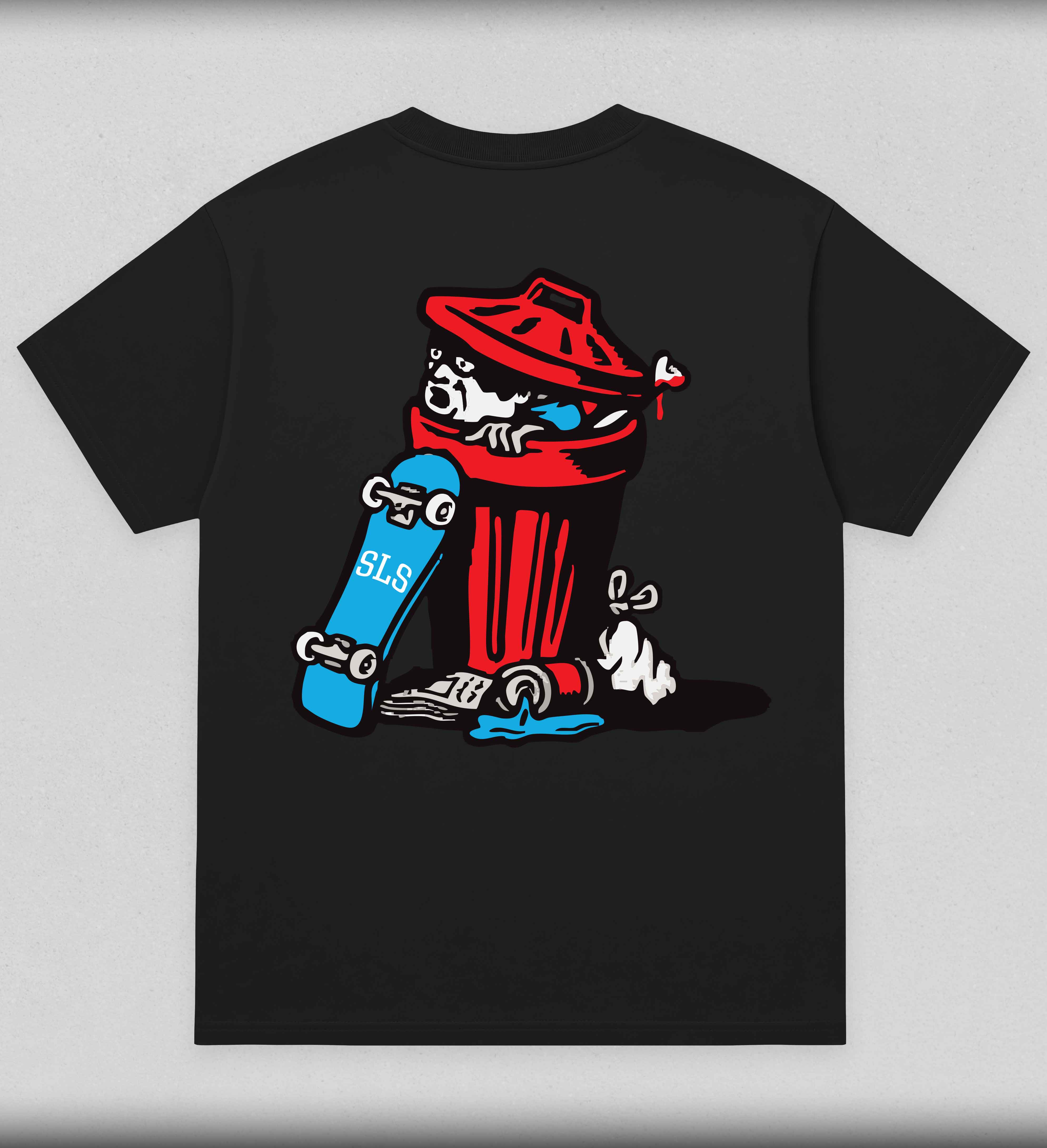 SLS Trash Can Man graphic tee - Street League Skateboarding
