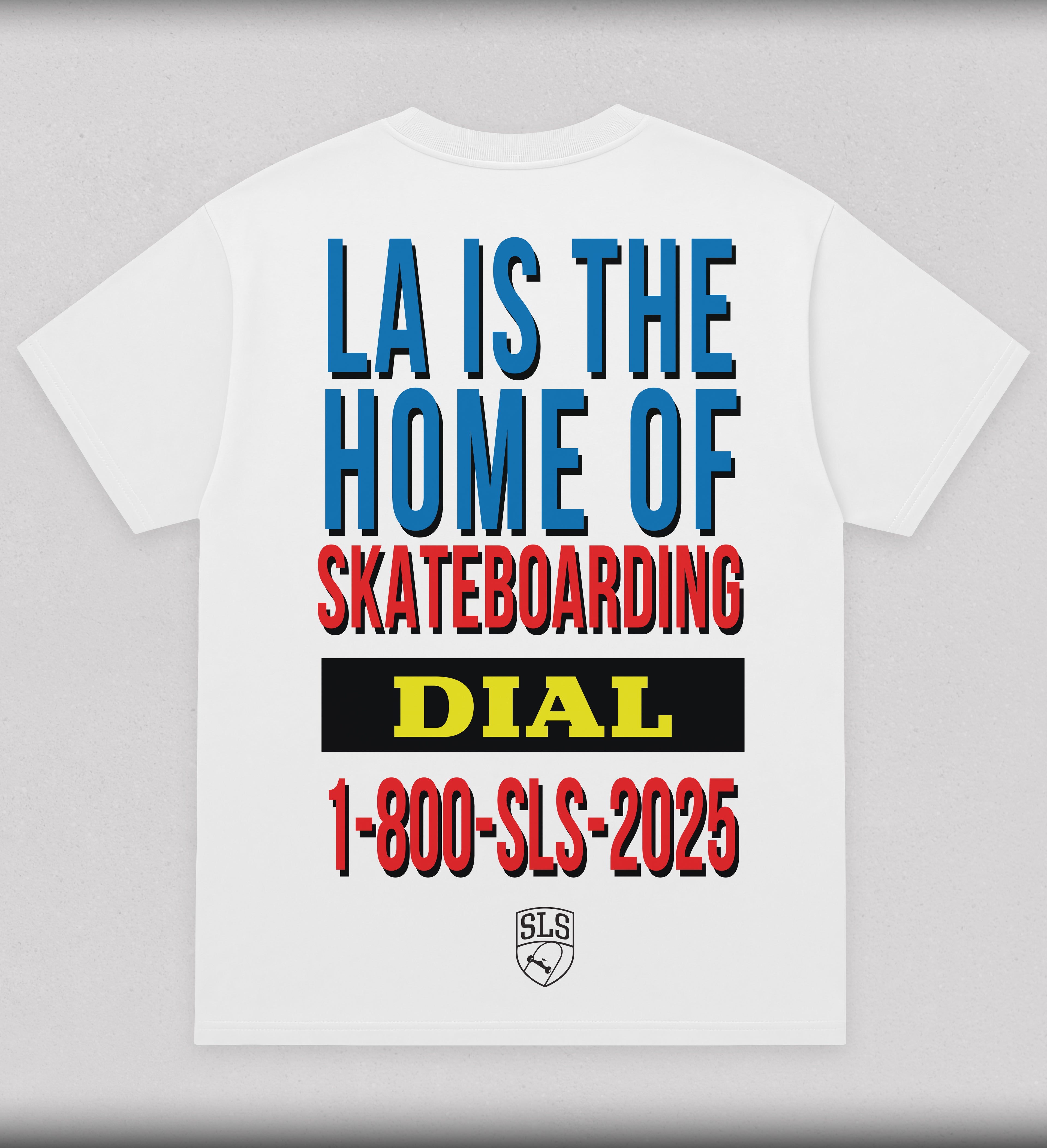 SLS Welcome Home LA Is The Home Of Skateboarding tee - Street League Skateboarding