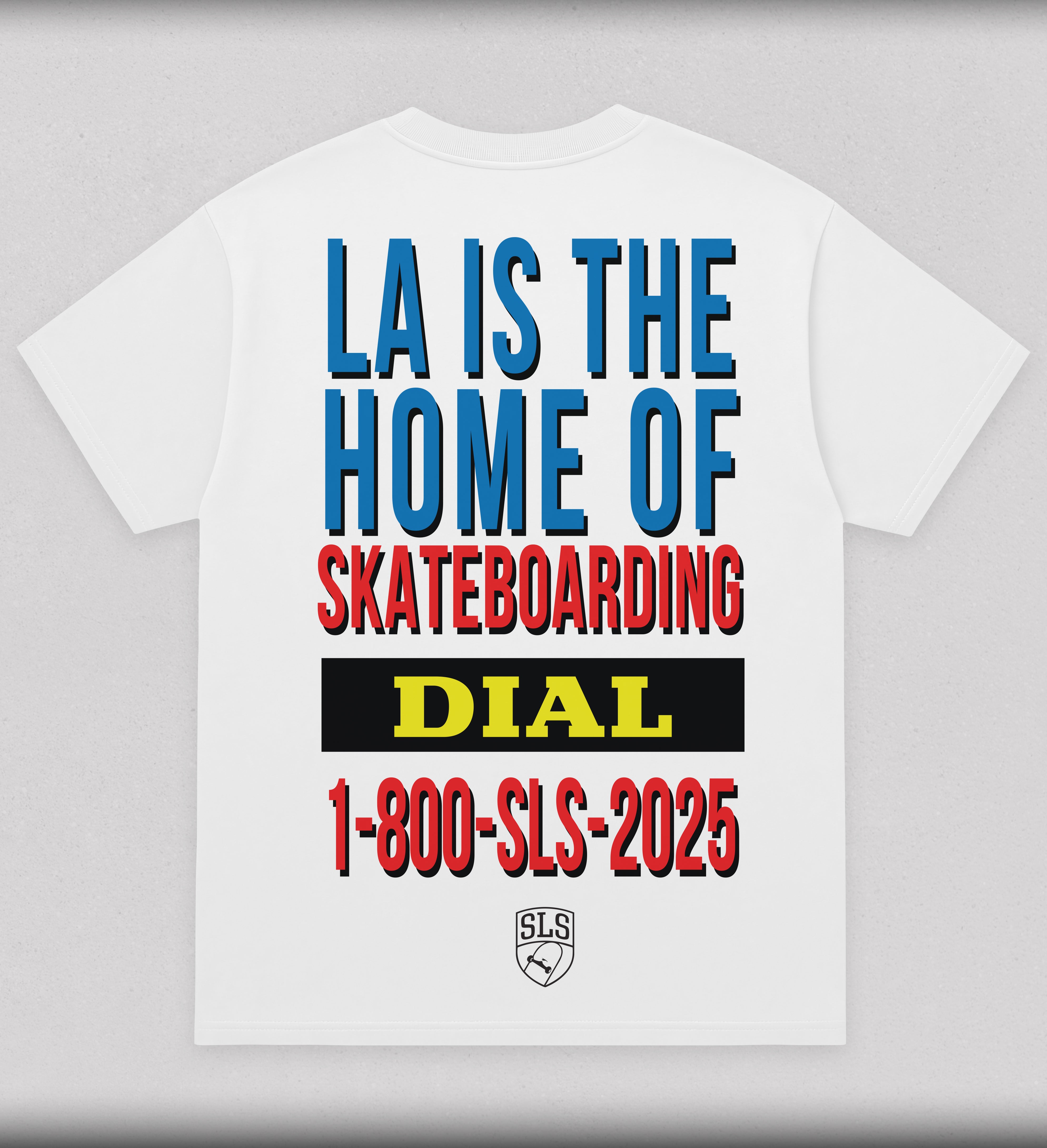 SLS Welcome Home LA Is The Home Of Skateboarding tee - Street League Skateboarding